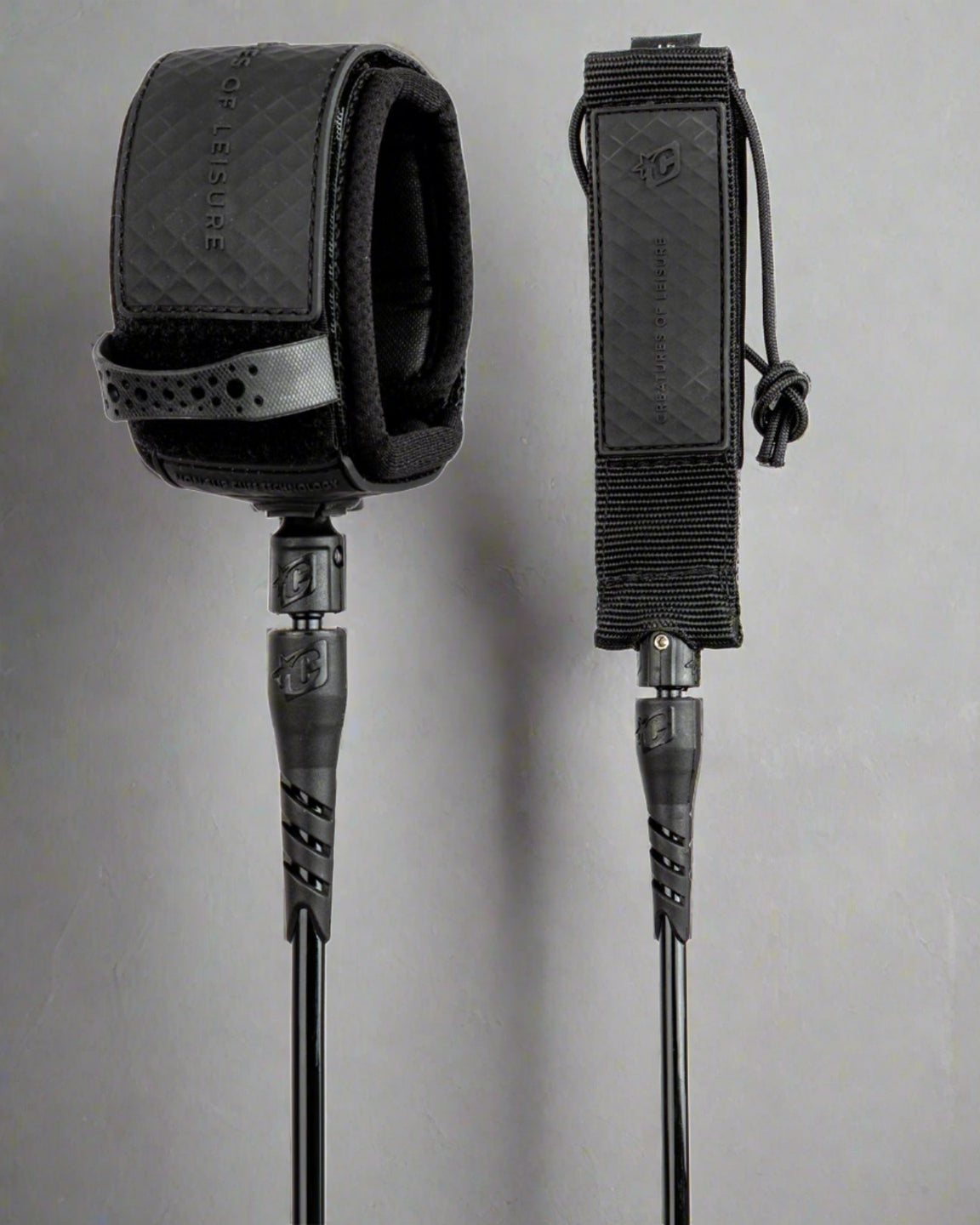Creatures - Reliance Longboard Ankle 10' Leash Black/Black